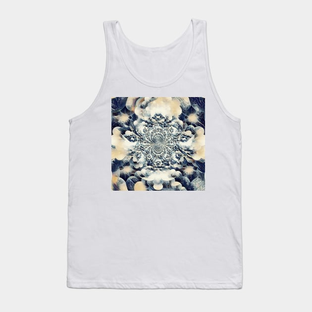 Ocean of Kanagawa Tank Top by rolffimages